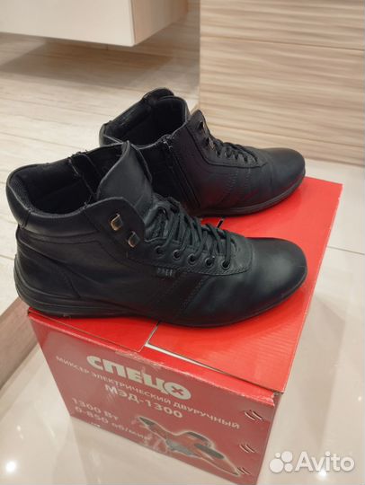 Ботинки мужские демисезонные 39 размер