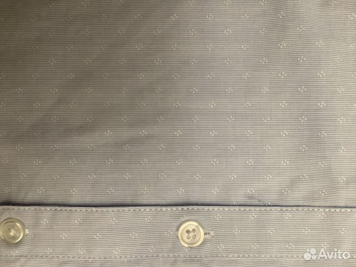 Новая школьная Рубашка/ сорочка, голубая, 122 см