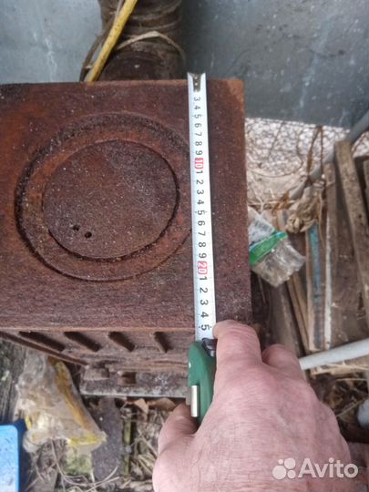 Печь буржуйка чугунная