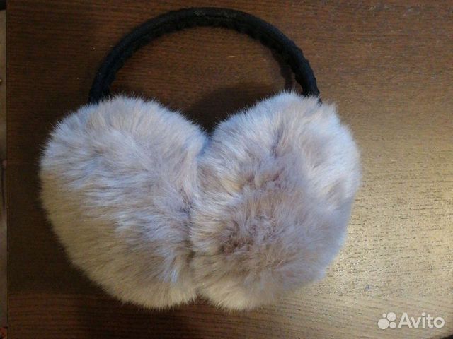 Детские меховые наушники