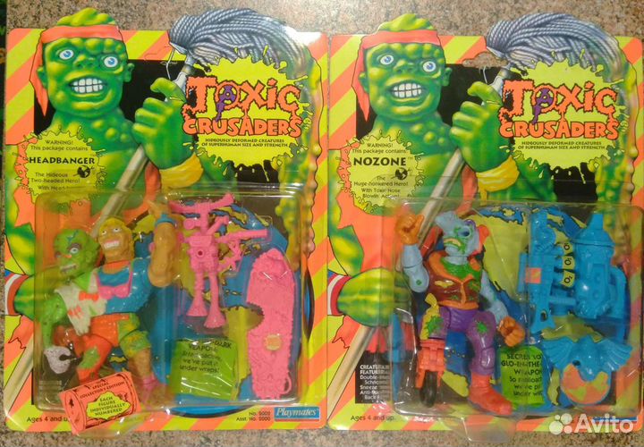 Коллекция Toxic Crusaders Фигурки 1991 год