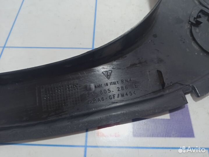 Накладка декоративная на переднюю панель правая Po