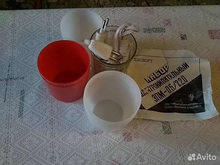 Новый электрокипятильный набор СССР