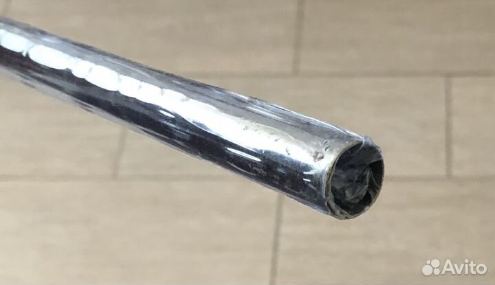 Карниз кованый для штор двойной, 300 см, оникс