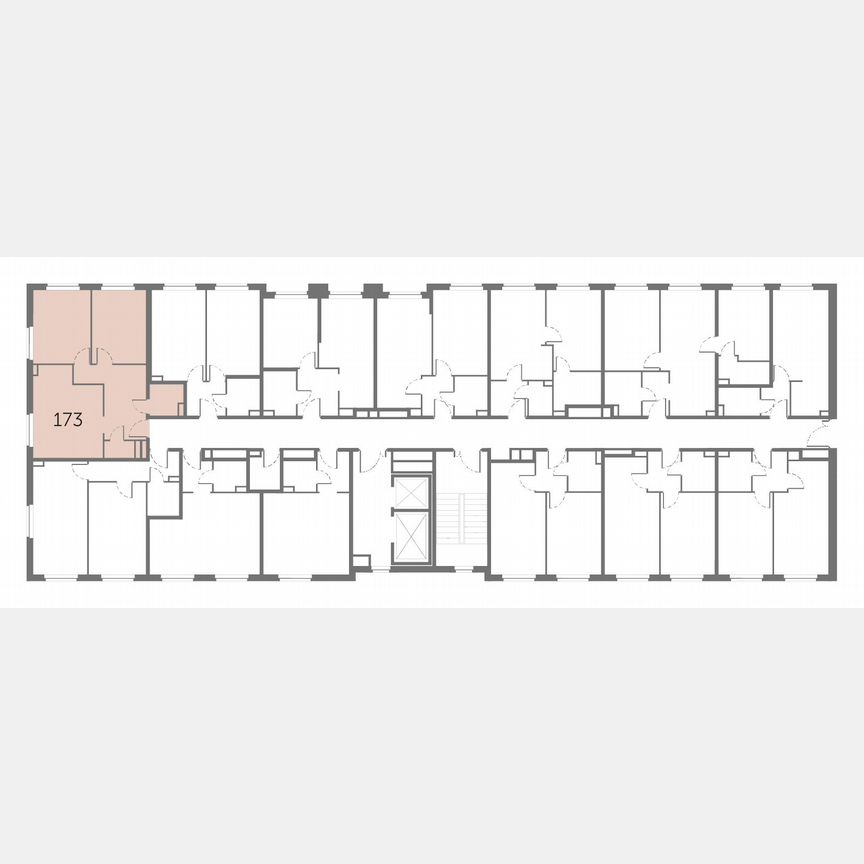 2-к. апартаменты, 55,3 м², 5/11 эт.