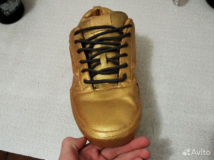 Vans knu skool золотые