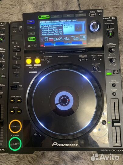 Pioneer CDJ 2000 2шт + djm 800 Комплект для dj