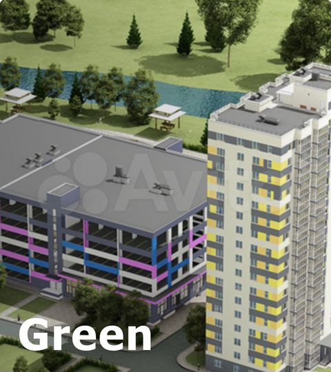 Машиноместо, 14 м²