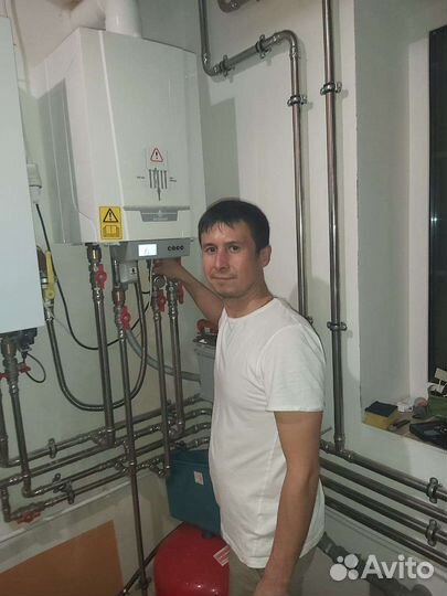 Установка ремонт газовых котлов плит колонок счет