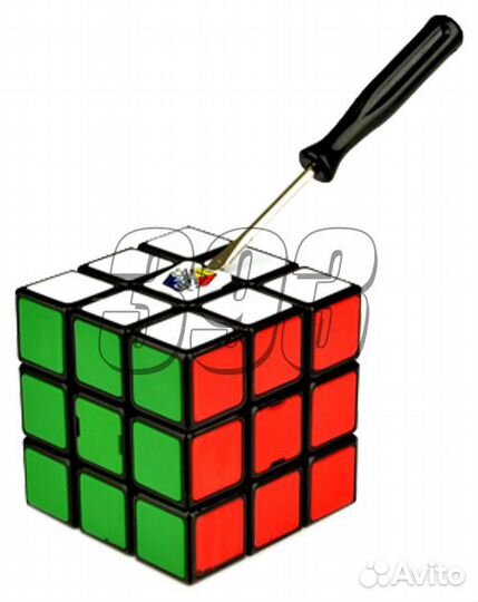Кубик Рубика 3 на 3 (без наклеек, скоростной (995)