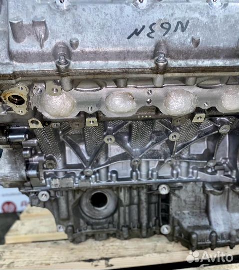 Двигатель контрактный N63B44B BMW 4.4 N63