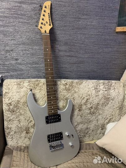 Электрогитара santana с усилителем