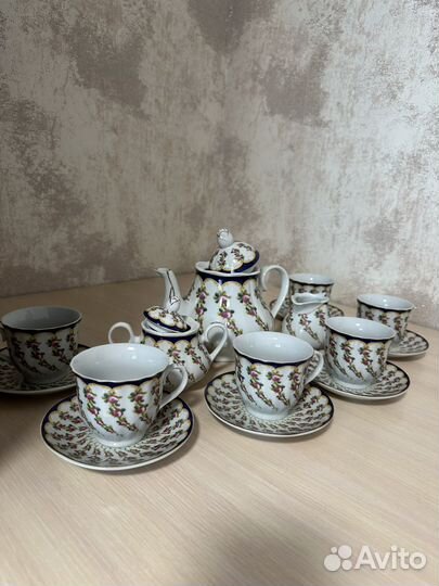 Сервиз чайный White Lily