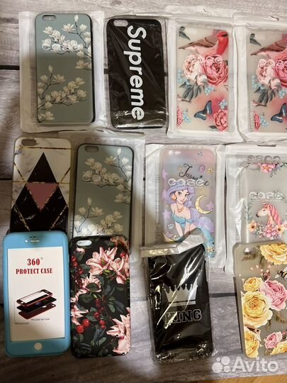 Новые чехлы на iPhone 5 5S SE 6+ plus