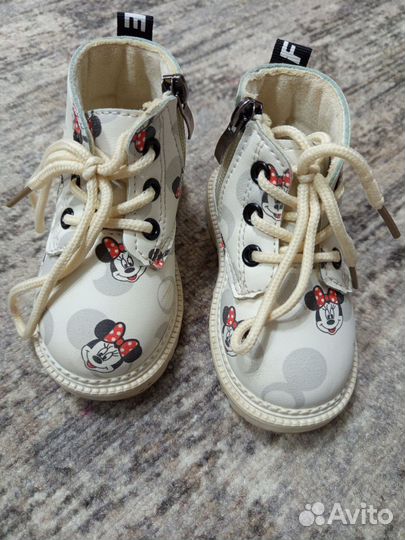 Ботинки, полуботинки мини маус 21