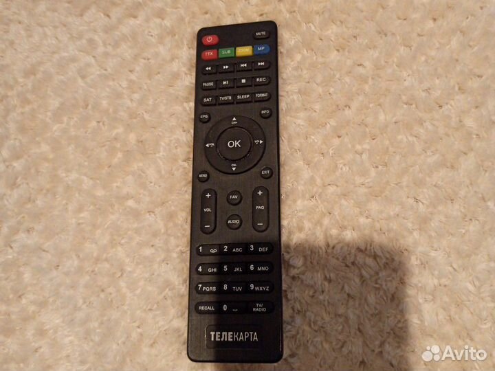 Спутниковая тарелка с приставкой телекарт