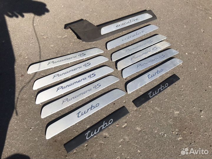 Накладки порога Porsche Panamera 970