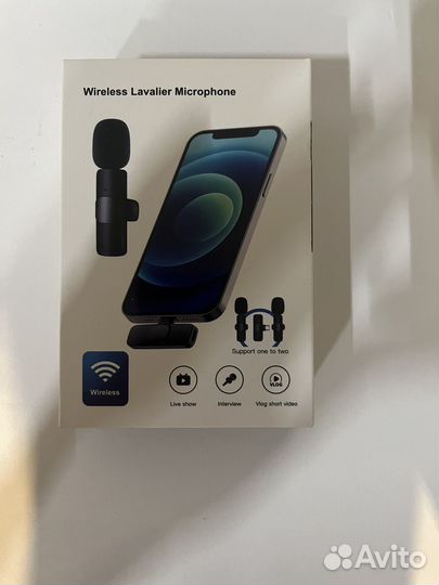 Микрофон беспроводной Wireless Lavalier