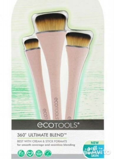 Кисти EcoTools, Nabla, RT, Revolution etc