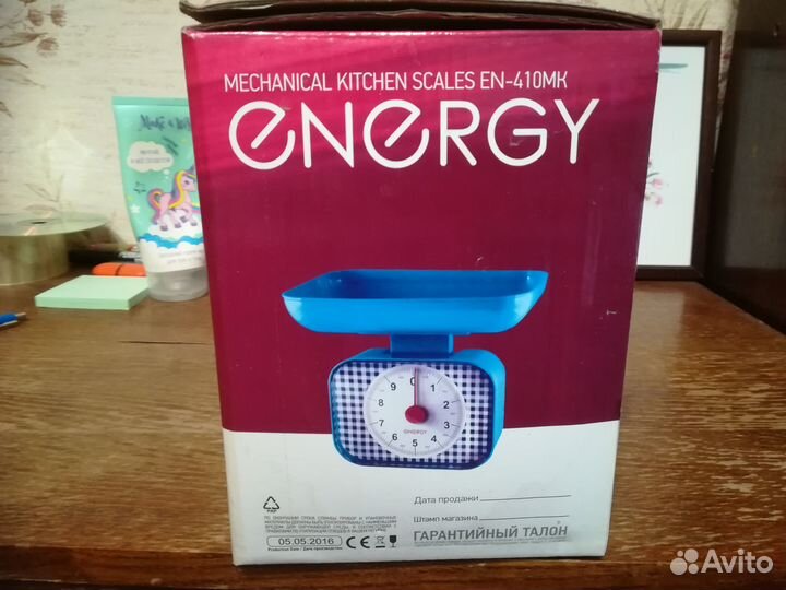 Весы кухонные механические EN-410MK 10 кг