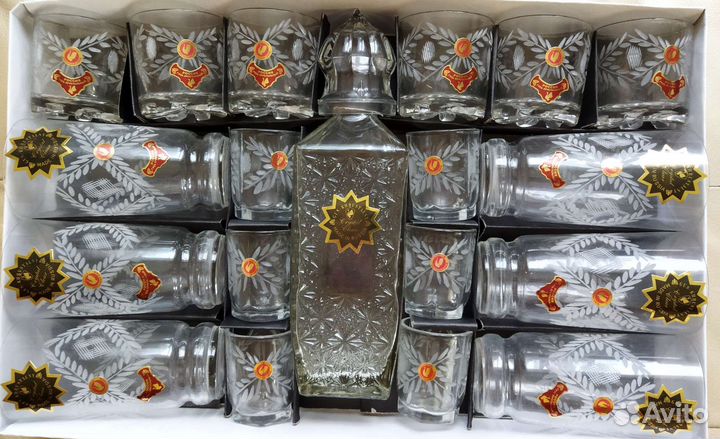 Подарочный набор хрусталь стекло