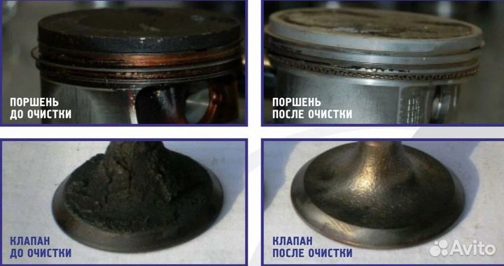 Водородная очистка двигателя