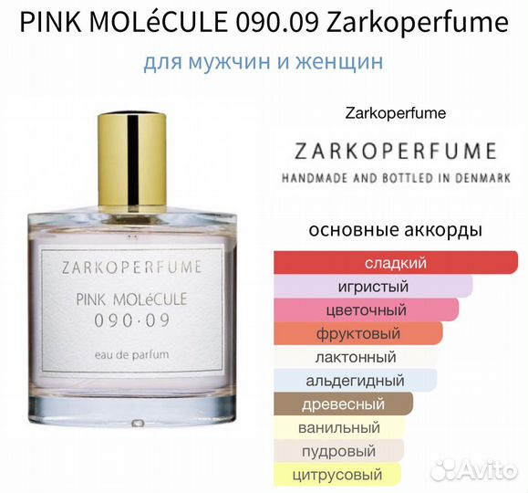 Pink molécule 090.09 Zarkoperfume распив