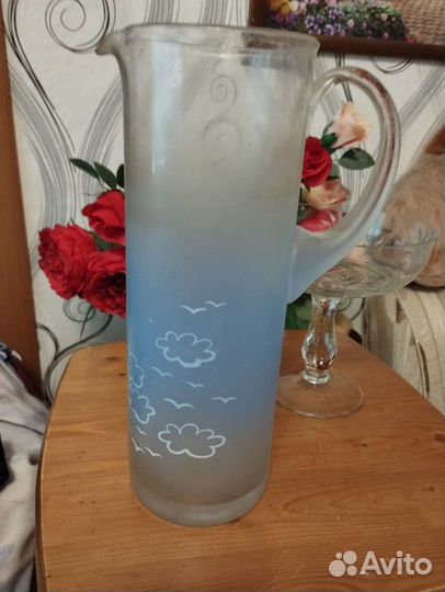 Кувшин стекло ссср. 2-литра