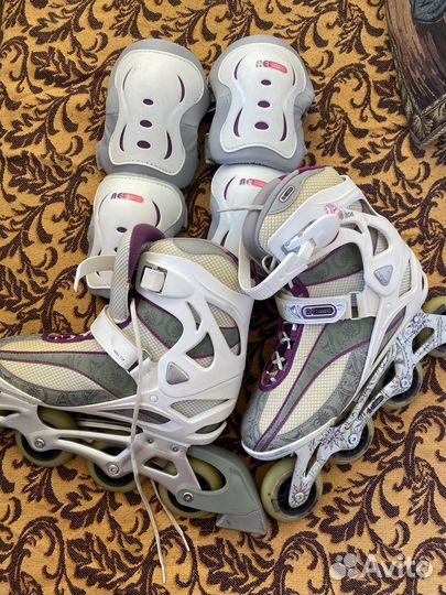 Ролики женские 40 41 с защитой