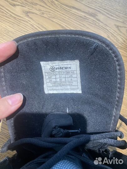 Сноубордические ботинки женские 40 atom