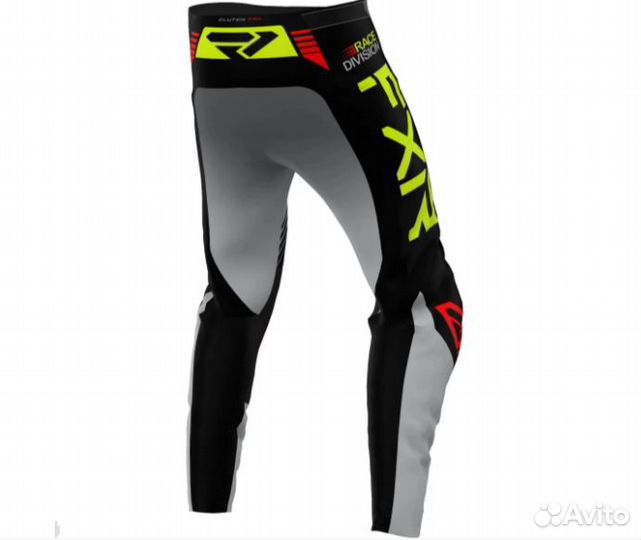 Мотобрюки детские FXR youth clutch PRO 23 Grey/Bla