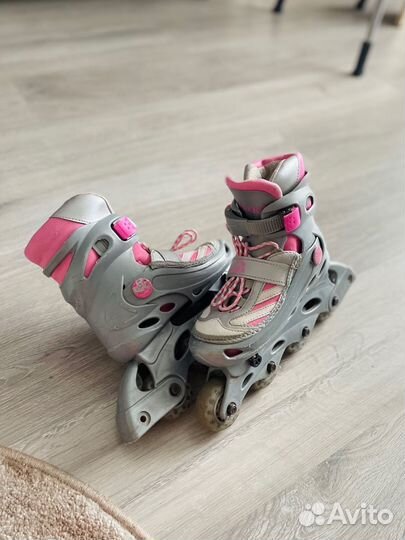 Ролики детские раздвижные 35-38