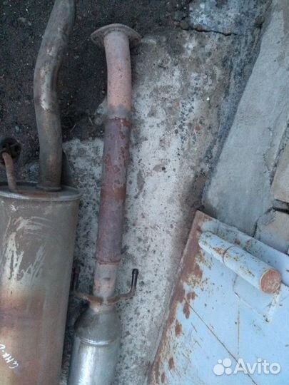 Глушитель, резонатор, выхлопная система Geely MK