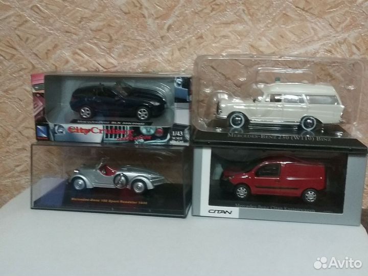 Модели автомобилей 1 43 Мерседесы