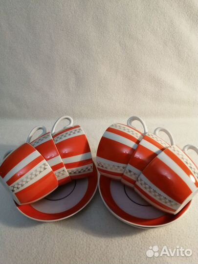 Чайные пары песочное СССР (1952-1976)