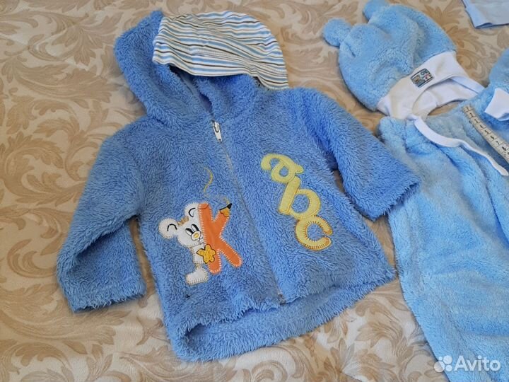 Детский тёплый костюм, 68р