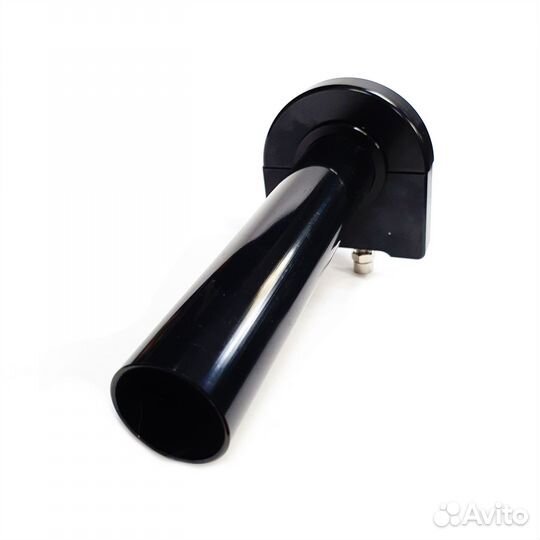 Ручка газа короткоходная черная