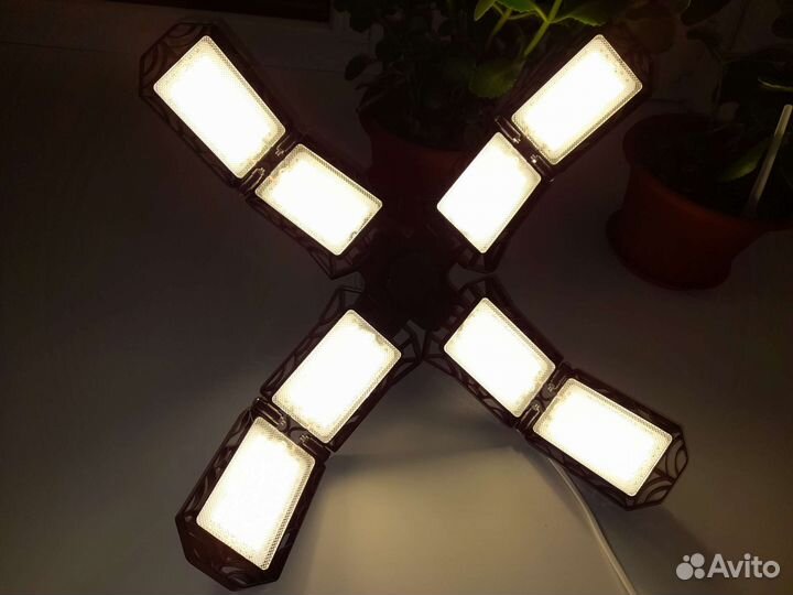 600W- 45 Вт Фитолампа Е27 для растений