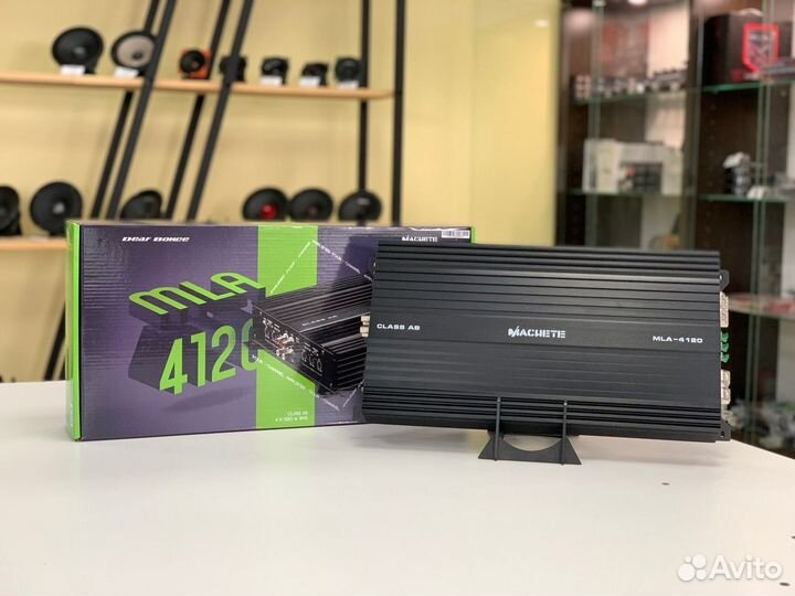 Комплект автозвука (динамики 4 шт + саб)