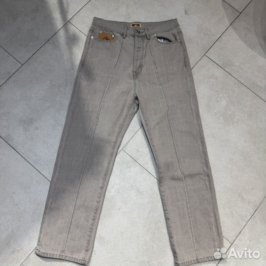 Джинсы Corteiz кремовые