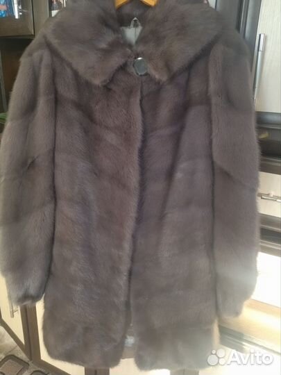 Шуба норковая 46 48 бу