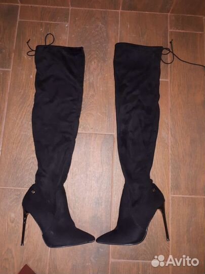 Сапоги ботфорты женские 37 размер