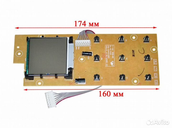 Плата управления хлебопечки Redmond