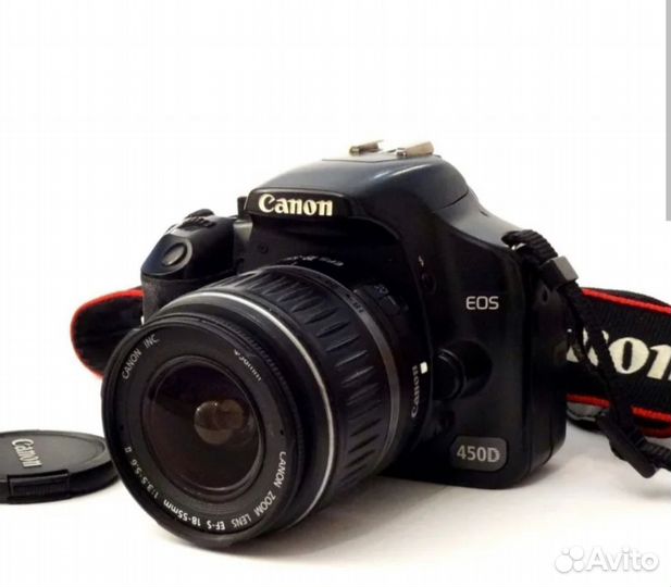 Зеркальный фотоаппарат canon 450D