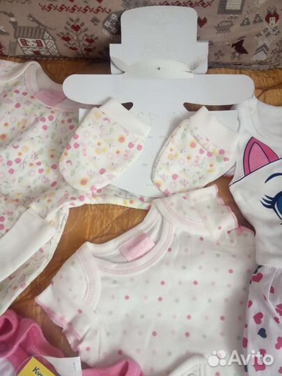Детские вещи пакетом на девочку 62-74