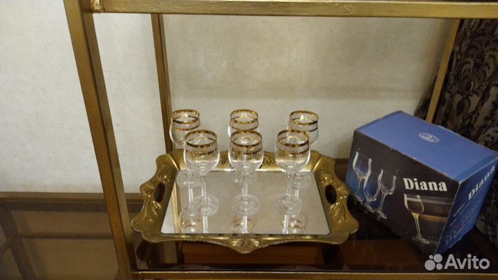 Хрустальные бокалы