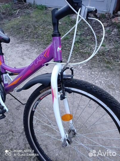 Продаю велосипед для девочки novatrack lady 24