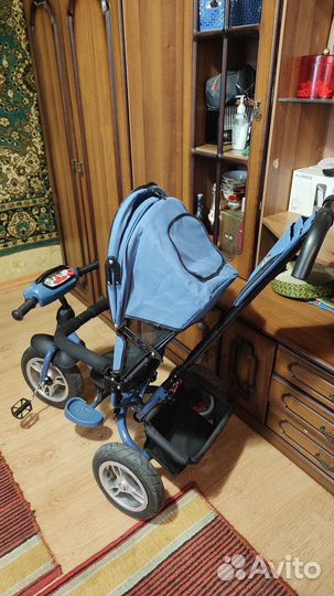 Велосипед corella с родительской ручкой