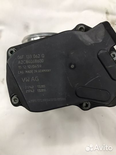 Дроссельная заслонка шкода 1.8 152 л.с