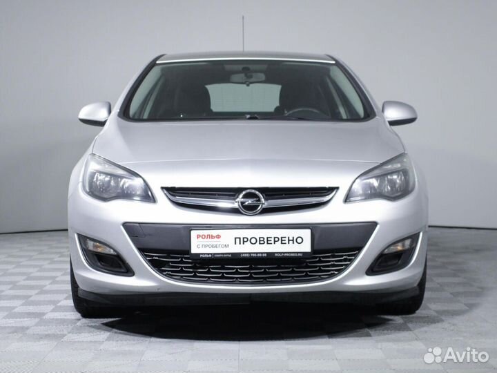 Opel Astra 1.6 МТ, 2014, 55 360 км